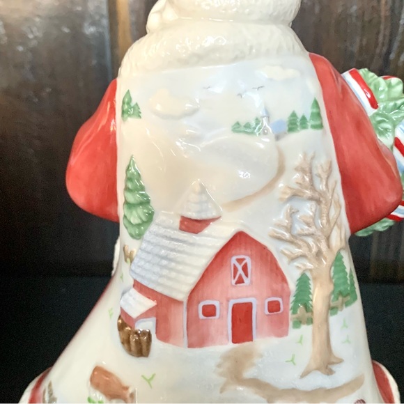 2003 Lenox Santa Around the World - United States - Joy to the World Music Box - Picture 10 of 15